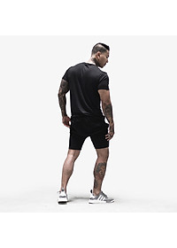 Áo Tập Gym Nam Cộc Tay SZone SA476 - Chất Thun Cotton Mềm Mịn - Co Giãn 4 Chiều Đỉnh