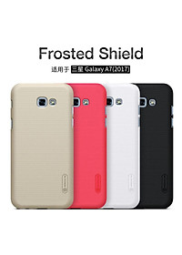 Ốp Lưng Sần chống sốc cho Samsung Galaxy A7 2017 hiệu Nillkin Super Frosted Shield - Hàng Chính Hãng