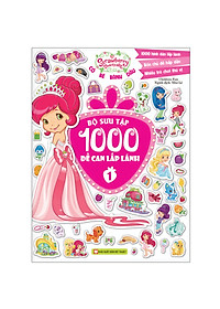 Combo (Bộ 4 Cuốn) Cô Bé Bánh Dâu: Bộ Sưu Tập 1000 Hình Đề Can Lấp Lánh