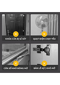 Dầu bôi trơn máy móc chống gỉ sét đa năng 60ml. Dầu tra xích, líp xe, vòng bi, động cơ, máy móc, bản lề, ổ khóa tiện lợi - Hàng chính hãng dododios