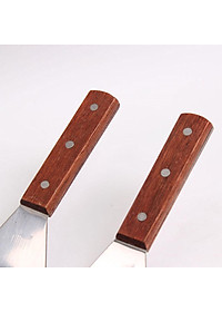 Stainless Steel Metal Griddle Spatula Griddle Accessories Hamburger Turner Scraper Pancake Flipper Great for BBQ Grill