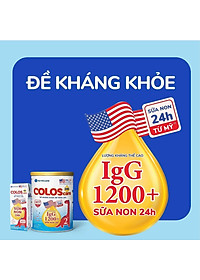 Sữa non Nutricare ColosCare 0+ hỗ trợ tiêu hóa, tăng cường hệ miễn dịch (800g)