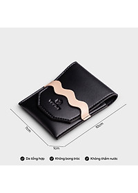 Ví Yuumy ( Thời trang nữ nắp gập cách điệu cỡ nhỏ - Ví móc khóa da Seasand YV81 )