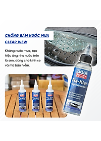 Dung Dịch Chống Bám Nước Mưa Liqui Moly Clear View 1590 | Chống Bám Nước Mưa Trên Kính Ô Tô Giúp Tăng Tầm Nhìn Khi Đi Mưa