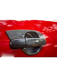 Bộ Ốp Tay Nắm Và Hõm Cửa Vân Carbon Cho Xe Ô Tô - Ford Ranger 2015 - 2021