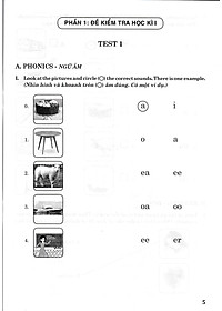 Đề Kiểm Tra Tiếng Anh Lớp 2 (Dùng Chung Cho Các Bộ SGK Hiện Hành)