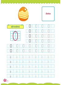 Sách Cùng Khủng Long Học Nét Cơ Bản Quyển 2 (Chữ Số Đầu Tiên) Bé Gái