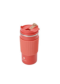 Ly giữ nhiệt inox 304 Elmich EL8345 480ml, Hàng chính hãng, lớp silicone chống trượt - JoyMall