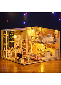 Mô hình nhà DIY Doll House Cuộc Sống Yên Bình Tranquil Life Kèm Mica Chống bụi
