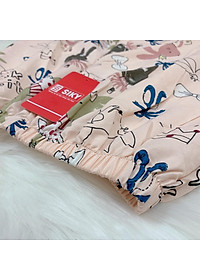 Bộ ngủ nữ pijama cộc tay dễ thương - BN06