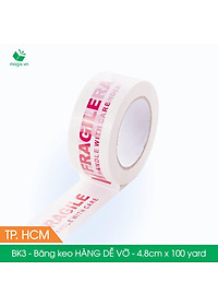 Combo 6 Cuộn Băng keo NIÊM PHONG - băng Keo HÀNG DỄ VỠ