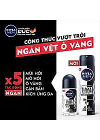 Lăn Khử Mùi Nam Black & White Nivea 50ml - 82245