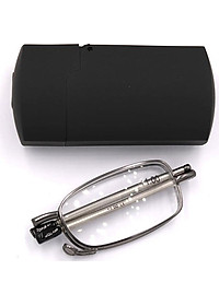 Kính lão gọng xếp 868 màu xám 1 độ_nữ