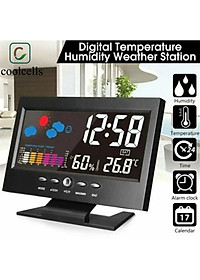 Đồng Hồ LED Để Bàn Đa Chức Năng – Mẫu Mới, Tiện Ích, Dễ Nhìn, Chống Chói