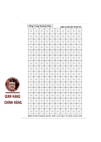 Vở - Vở Viết Tiếng Trung ô mễ - Tập viết chữ Hán kẻ ô - Phạm Dương Châu