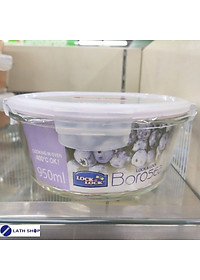 Combo 3 Hộp Thủy Tinh Chịu Nhiệt Glass Euro Lock&Lock LLG861 (950ml)