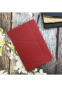 Bao da cho Samsung Galaxy Tab S9 Plus hiệu Onjess lưng silicon gấp tam giác tắt mở màn tự động cao cấp - Hàng nhập khẩu