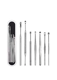 Bộ Dụng Cụ Ráy Tai 7 Món Chất Liệu Inox An Toàn