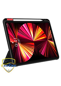 Bao da Nillkin Bevel Leather dành cho Apple iPad Pro 11 inch M1 2021 ( Có Khay Để Bút ) -  Hàng Chính Hãng