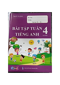 QB - bài tập tuần tiếng anh 4/1