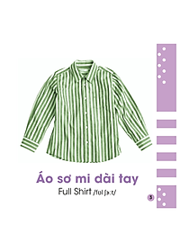 Sách Từ Điển Bằng Hình Cho Bé - Trang Phục Và Phụ Kiện - Clothes And Accessories