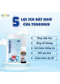 Men vi sinh TENBIMUS 10 chủng Châu Âu bổ sung lợi khuẩn, phòng ngừa rối loạn tiêu hóa, tăng cường miễn dịch cho trẻ nhỏ