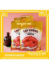 Đặc Sản Sóc Trăng - Lạp Xưởng Sóc Trăng Mai Quế Lộ Vị Tiêu Tân Huê Viên 500G, Lạp Xưởng Tiêu 4 Sao Cao Cấp Hương Vị Thơm Ngon Đậm Đà