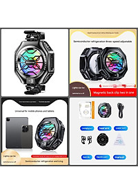 Tản nhiệt sò lạnh Led TL05 Gaming siêu mát cho điện thoại hàng nhập khẩu