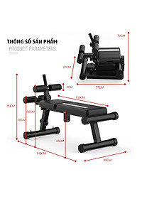 Ghế tập cơ bụng - ghế tập gym gấp gọn Gymlink MK4021