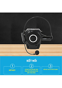 Micro không dây, mic không dây, micro cài đầu không dây TAKSTAR HM-200W công nghệ UHF - AVSTAR - hàng chính hãng