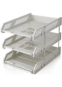 Khay 3 Tầng Deli 9209 - Màu Ngẫu Nhiên