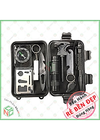 [An Toàn] Bộ Dụng Cụ Sinh Tồn SOS KhoNCC Hàng Chính Hãng - Bảo Vệ Sự Sống Lợi Ích Tuyệt Vời - KLM-DCSTSOS10M