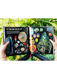 Sách Bách Khoa Toàn Thư - Đá Quý Và Khoáng Sản - Bách Khoa Toàn Thư Bằng Hình Ảnh, Tổng Hợp Kiến Thức Hơn 1000 Mẫu Vật Đá Quý Và Khoáng Sản Trên Thế Giới - Á Châu Books, Bìa Cứng, In Màu