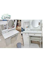 Bàn trang điểm gương tròn hiện đại TD3026