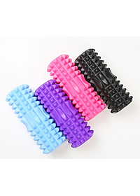 Con lăn Yoga Massage Foarm Roller, ống trụ lăn xốp thể thao giãn cơ có gai roam rollet cao cấp, ống lăn giãn cơ - Chính hãng DoDoDios