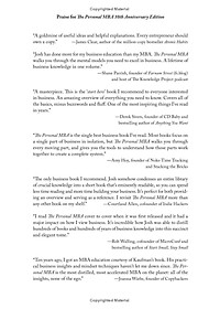 The Personal MBA 10th Anniversary Edition