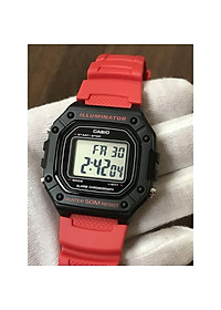 Đồng hồ nam dây nhựa Casio W-218H-4BVDF