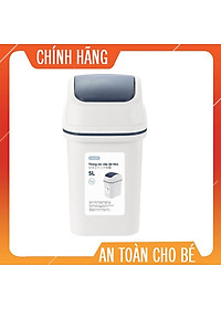 Thùng rác nắp lật Inochi 5L (tiêu chuẩn Nhật Bản)