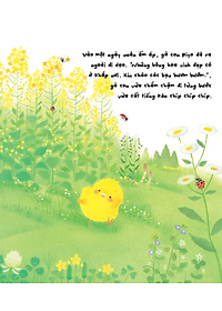 Sách - Gà con và hoa hướng dương