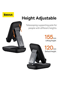 Giá Đỡ Điện Thoại Để Bàn Gấp Gọn Baseus Seashell Chắc Chắn Sang Trọng - Hàng chính hãng