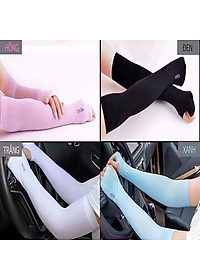 COMBO 10 Găng tay chống nắng xỏ ngón Hàng Quốc ( giao màu ngẫu nhiên)