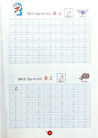 Sách Khởi Đầu Học Viết: Tập Tô Chữ