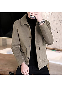 Áo dạ nam - kiểu dáng hiện đại, style Hàn Quốc (R8)