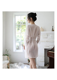 Áo choàng ngủ sexy chất voan mỏng gợi cảm quyến rũ k12 ( Bảo Khánh _ SEXY LADDY)