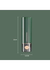 Hộp đựng sữa tắm dung tích 450ml - Nhả dầu gội, nước rửa tay gắn tường không cần khoan tiện lợi, chất liệu nhựa ABS ASSTAR