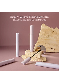 Mascara Chuốt Dày Mi Định Hình Mi Tốt Mude Inspire Volume Curling Mascara (8ml)