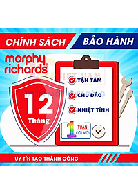 Bình đun nước kiêm giữ nhiệt cao cấp Morphy Richards MR6060, chất liệu inox 304, inox 316L , dễ dàng thay đổi kiểm soát nhiệt đô, dung tích 350ml- Hàng chính hãng