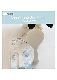 Muỗng Xới Cơm Chống Dính ,Thìa Xới Cơm Đế Đứng Sendai inochi Cao Cấp Tiêu Chuẩn Nhật Kháng Khuẩn