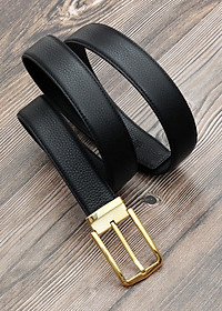 Thắt lưng nam da bò cao cấp  AT Leather PT11 - Tặng lục giác