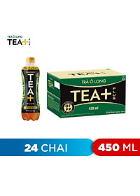Thùng 24 Chai Trà Ô Long Tea+ Plus (450ml/Chai)